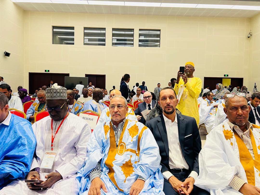 مولاي عباس أحمدو يمثل الجالية الموريتانية في كوت ديفوار بمنتدى الجاليات الموريتانية في الخارج 2026