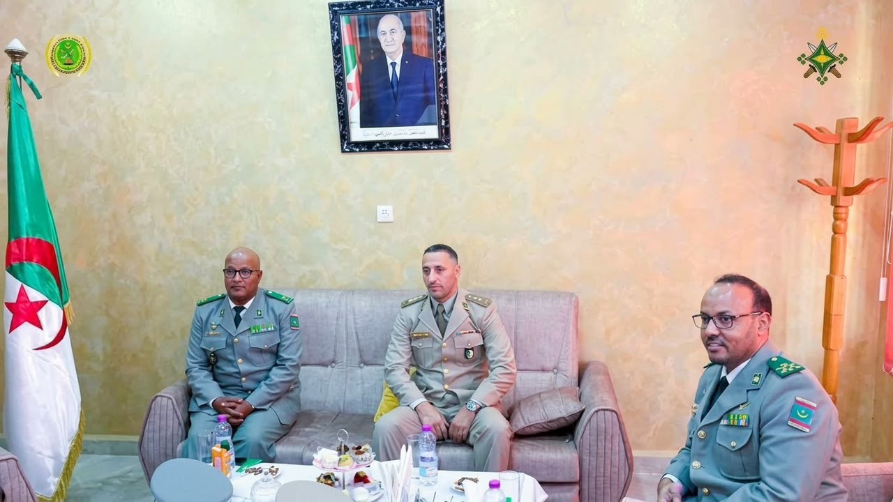 وفد عسكري موريتاني يطلع على تصنيع معدات الحماية الباليستية في الجزائر